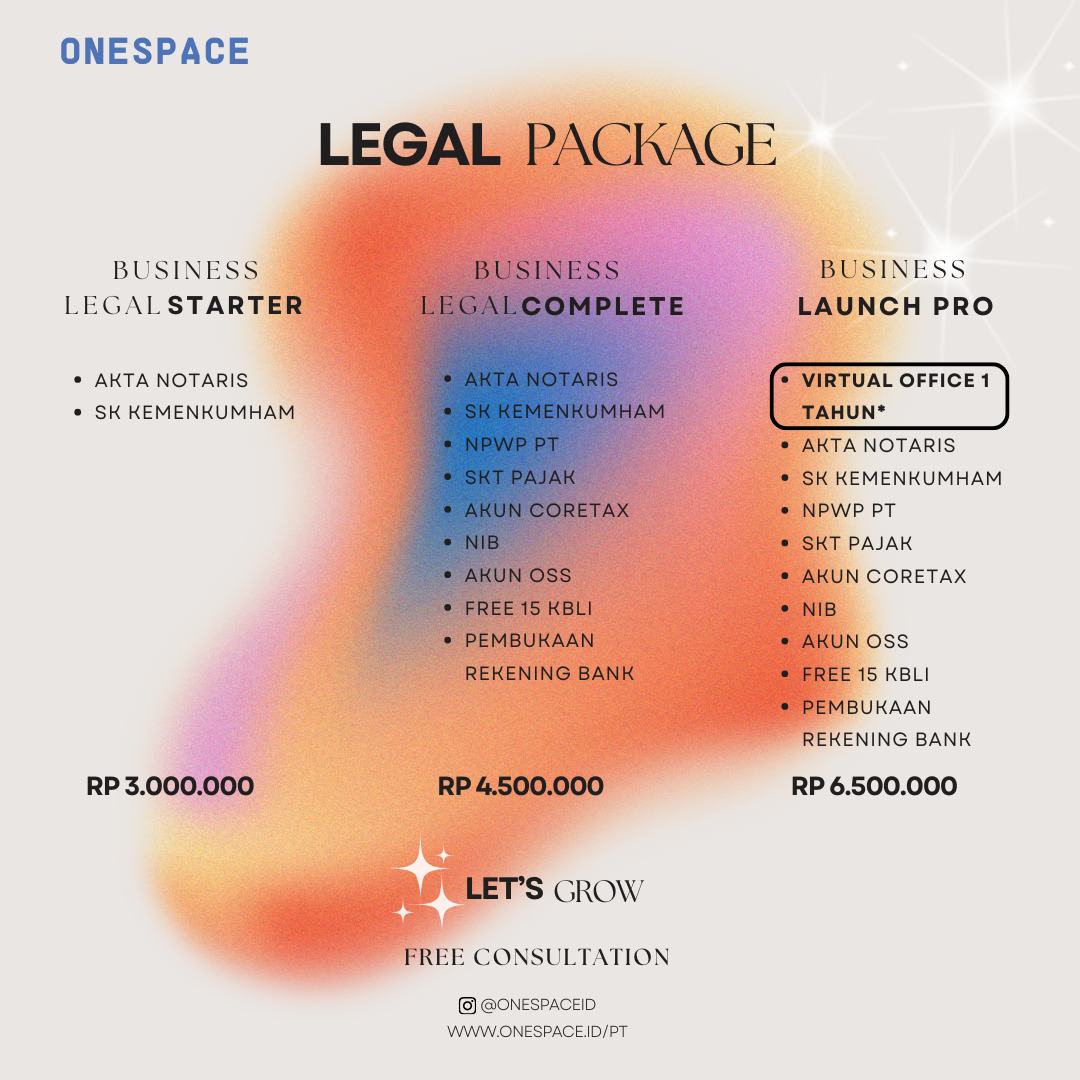 Start Smart, Grow Faster: Legal Package untuk Bisnismu!
